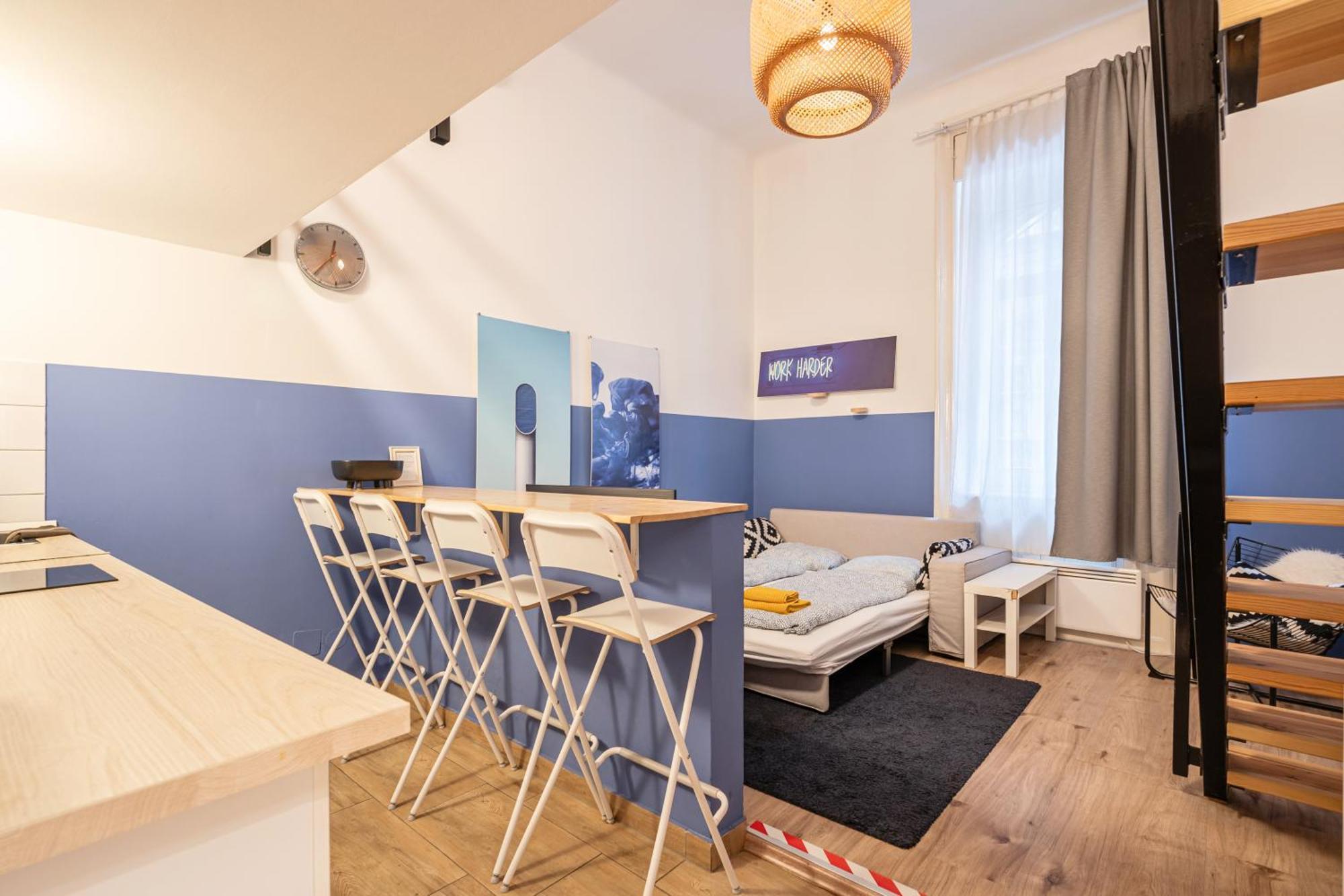 Cosy Studio In Central Party District W41 Blue Budapest Exterior photo
